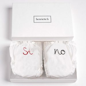 Set of Panties "Sì, No"