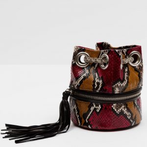 Red Python Bag