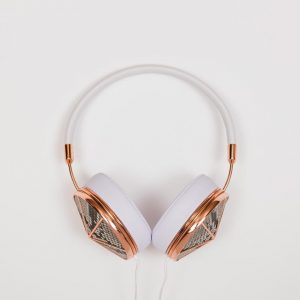 Rose Gold Phyton Headphone