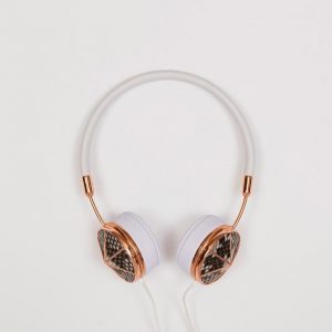 Small Rose Gold Phython Headphones